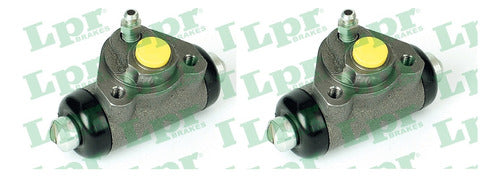 LPR Kit X2 Wheel Cylinders Fiat Duna 19mm 0