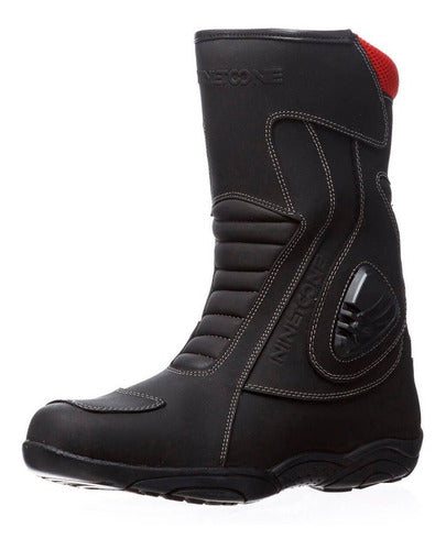 Nine to One Storm Motorcycle Boots Leather Mesh Protections 999 1