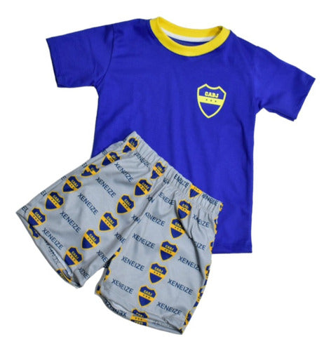 Boca Juniors Kids Xeneize Pajama T-shirt 0