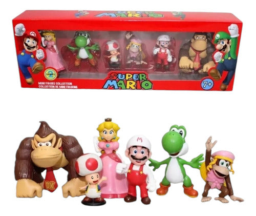 Super Mario Mini Action Figures Collectible Set 2