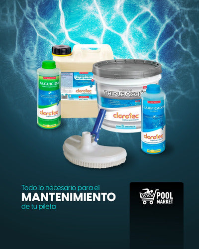 Granulado Shock Cloro Disolucion Instantanea  5 Kg Clorotec 3