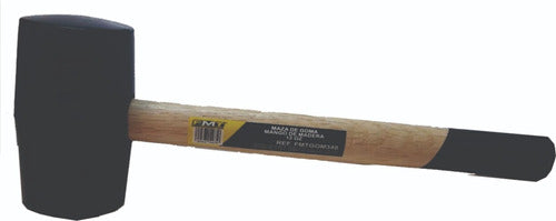 FMT Rubber Mallet Wooden Handle 340g 12 Oz 0.75 Lbs 0