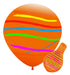 Giant Striped Balloon Piñata x3 - Cotillón Waf 4