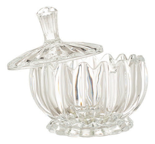 Coconut Caramel Glass Jar 10.4x11.3cm 1