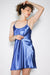 Delicate Satin Sexy Nightgown Chemise 12