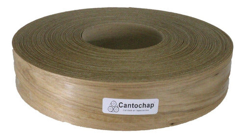 Cantochap Tapacanto Chapa Madera Petiribi 50mm X 50 M S/cola S/soporte 6