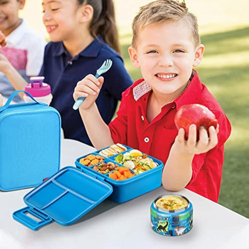 Lonchera Bento Para Niños Con Termo De Sopa De 8 5