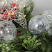 Shatterproof Clear Christmas Ball Ornaments 6cm Silver Decor Set of 30 4