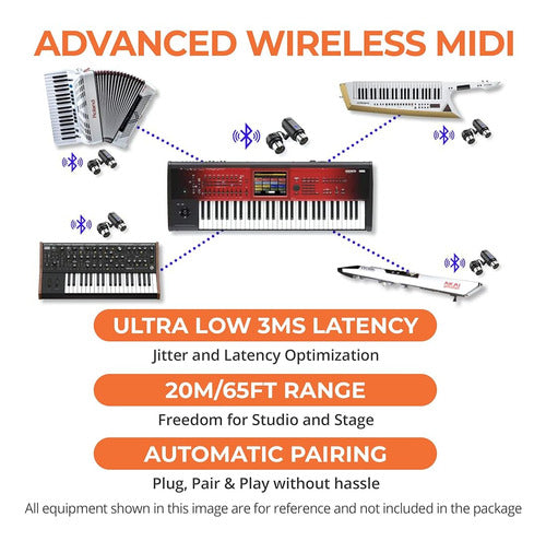 Cme Widi Master - Adaptador Inalámbrico Midi Bluetooth 5 Mid 4