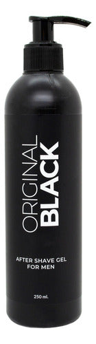 Original Black Shaving Gel De Afeitar + After Shave 250ml 6c 1