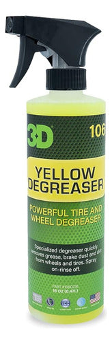 3d Yellow Degreaser Wheel & Tire Cleaner - Elimina De Forma 0