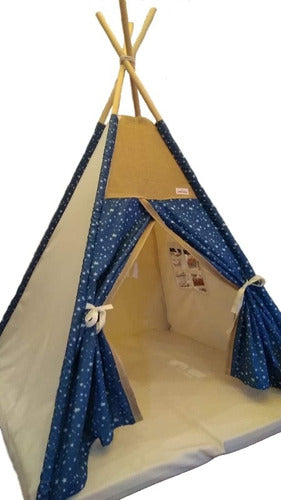 Carpa Indio-tipis Teepe -pijama Party- Tienda Dormilona Niño 0