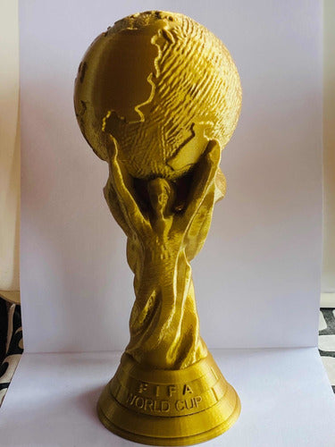 Copa Del Mundo 18 Cm Mundial 2022 Qatar Fútbol Cumpleaños 0