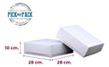 Pick My Pack Caja Tortas Petit Four 28x28x10 Marron O Blanco Pack X 30 U 5