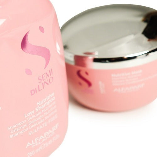 Alfaparf Semi Di Lino Nutritive Moisture Kit for Dry Hair - Shampoo + Conditioner 2