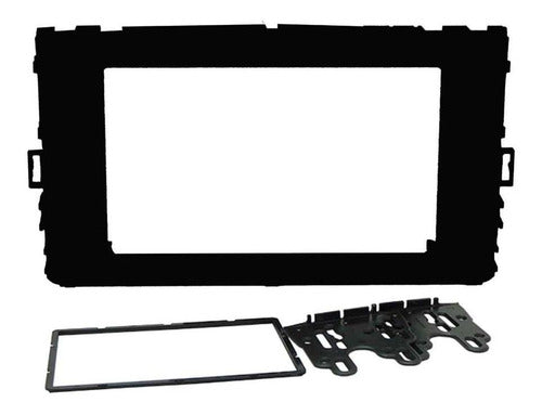Double Din Adapter Frame for VW Polo Virtus T Cross Screen 0