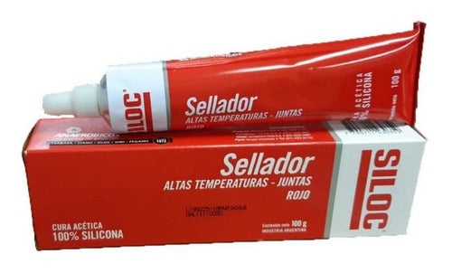 Siloc High Temperature Sealant Red 100g H Y T 0