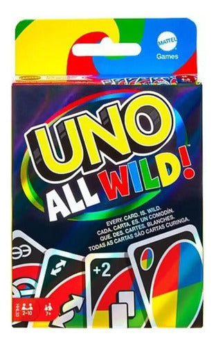 Jogo De Cartas Uno All Wind - Mattel Hhl33 0