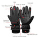 Smart Waterproof Thermal Gloves for Ski and Snowboard 2