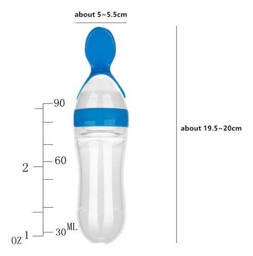 Cuchara De Silicona Alimentadora Para Bebés Autoadministrabl 4