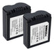 2pcs Cga-s006e/dmw-bma7 + Cargador De Batería Para Panasonic 1