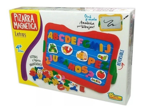 Implás Reversible Magnetic Black Board with Letters Lloretoys 0