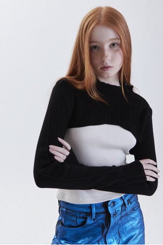 Maria Cher - Short Sleeve Sweater Uli for Women 17