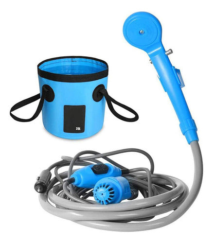 Balde De Bomba De Acampamento Kettle Flowering Shower Com Ch 0