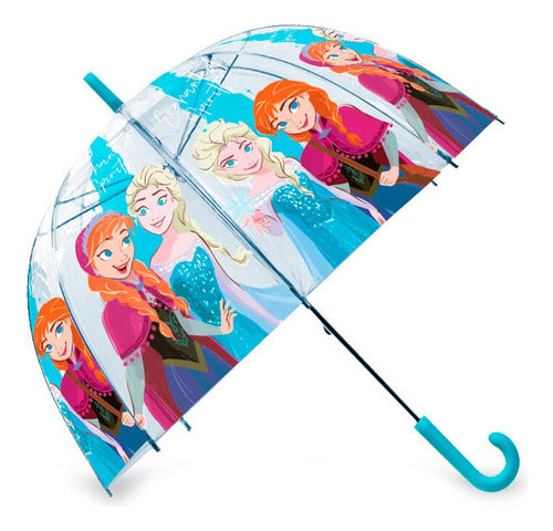 Wabro Frozen Umbrella and Raincoat Combo 4