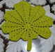 Moni Crochet Individual Crochet Leaf Placemat X 2 Pcs 30 X 30 Cm 4