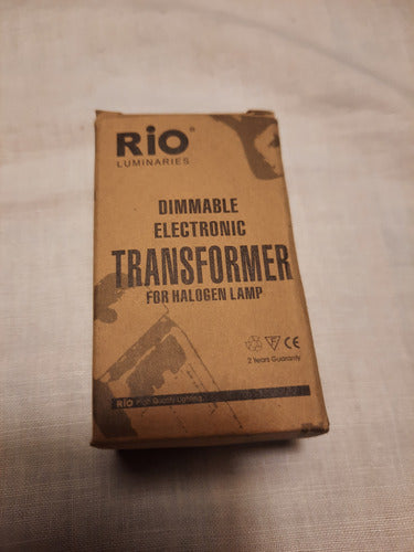 Transformador Electrónico 12 Volt Dimerizable Marca Río 2