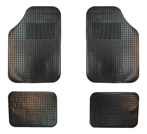 Car Seat Cover, Mat, and Steering Wheel Cover Combo for Ford Ka 1