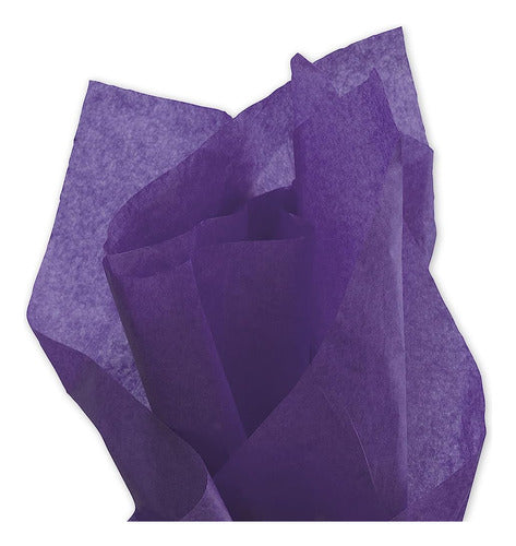 Flexicore Packaging Purple Gift Wrap Tissue Paper 0