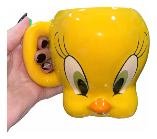 Anerom Store Tweety Enormous Ceramic Mug! Microwave Safe 1