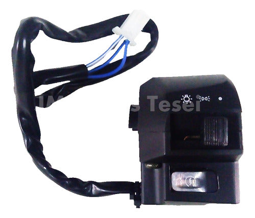 Inrep Comando Derecho Luces Yamaha Ybr 125 Jm Motos 0