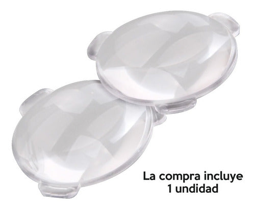 Lente Convexo Acrilicos Para Google Cardboard 25mm Fl 45 4