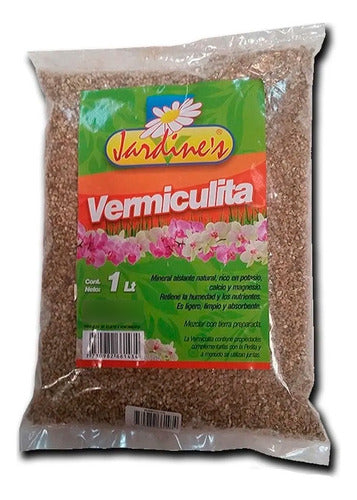 Vermiculita,rico En Hierro Y Carbono 1lt Jardines U R U 0