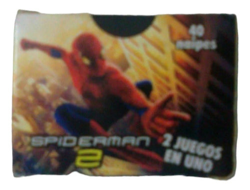 Cards Spiderman 2,naipes Pequeños En Caja, Son 40 0