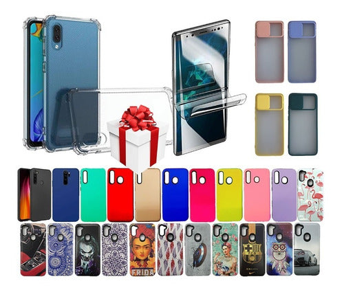 Samsung Case Protector A02 + Hydrogel Cover 0