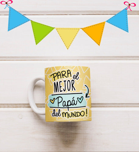 Imágenes Vectoriales Plantillas Diseños: Father’s Day Mug Designs Vector Templates 5