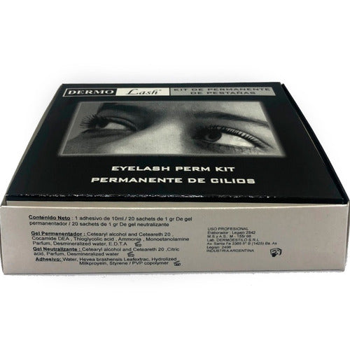 Dermolash Permanent Eyelash Curling Kit + Adhesive 1