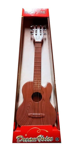 Kids 5-String 30cm Wooden Toy Guitar for Boys and Girls 2