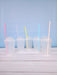 Milkshake Cups Souvenirs with Colorful Straws X 40 Units 4