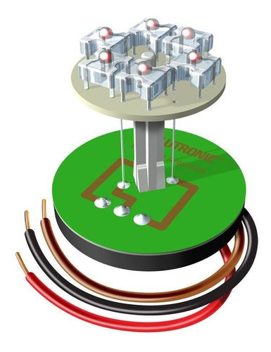 Plaqueta Lampara Led Rectroceso Blanca Para Faro Tipo Ap930 0