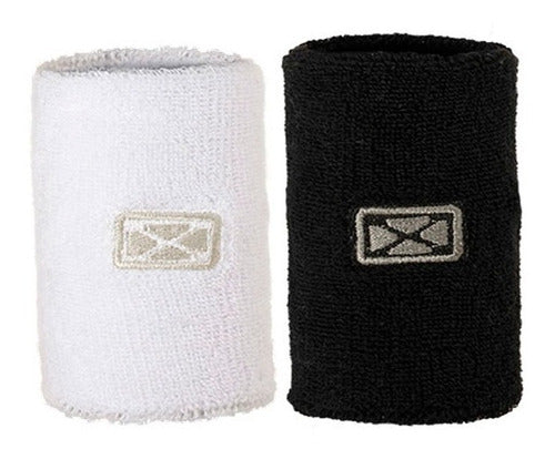 Pair of Sox Cotton Sports Towel Wristbands 7