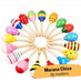 Crazy Wooden Musical Maraca for Children - Educational Rhythm Stimulator 1