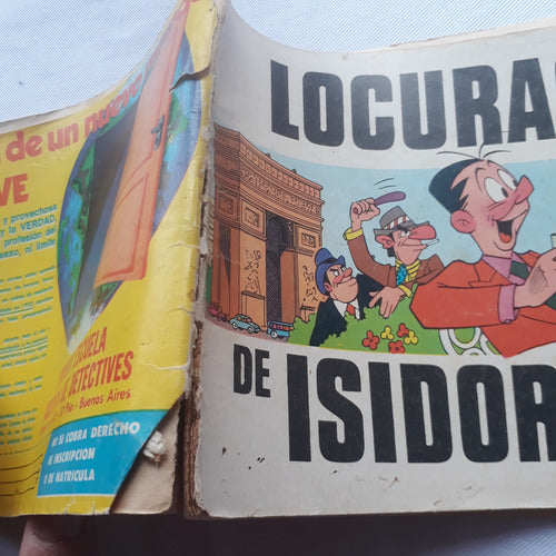 Locuras De Isidoro N° 36 Junio 1971 Isidoro En Paris 1