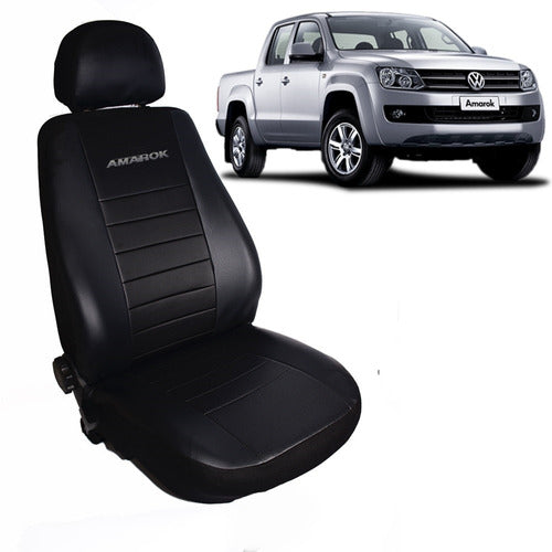 Team Premium Seat Cover Leather Volkswagen Amarok 08/16 1