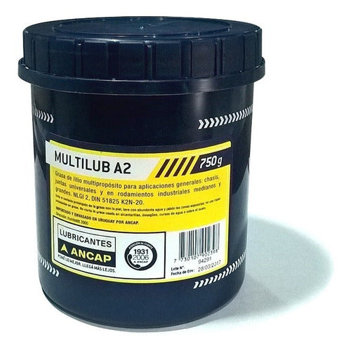 ANCAP Grasa Multiproposito Litio Multilub A2 750g JS Ltda 0