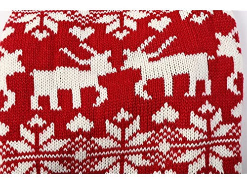 Lanyar Classic Red Holiday Sweater for Dogs and Cats 3